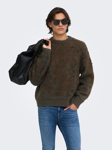 Pulover 'ONSWillis' de la Only & Sons pe gri