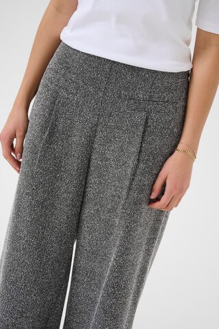 Wide Leg Pantalon 'KAAlba' Kaffe en noir