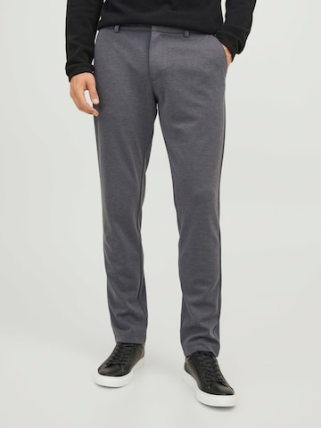 JACK & JONES Regular Chino Pants in Grey: front