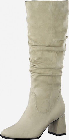 Bottes TAMARIS en beige : devant