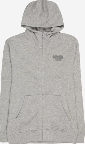 OVS Zip-Up Hoodie in Grey: front