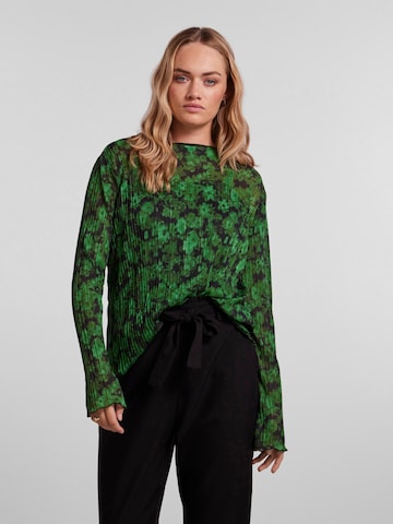 PIECES Blouse in Green: front