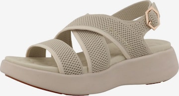 TOM TAILOR - Sandalias en beige: frente