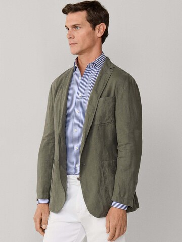 Hackett London Regular Fit Sakko in Grün