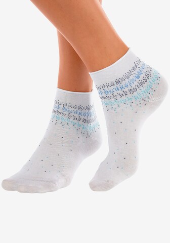 H.I.S Ankle Socks in White