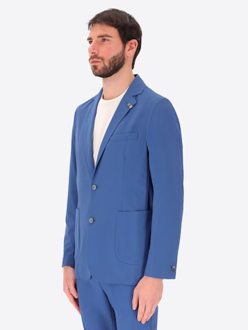 Distretto12 - Ajuste estrecho Chaqueta saco en azul