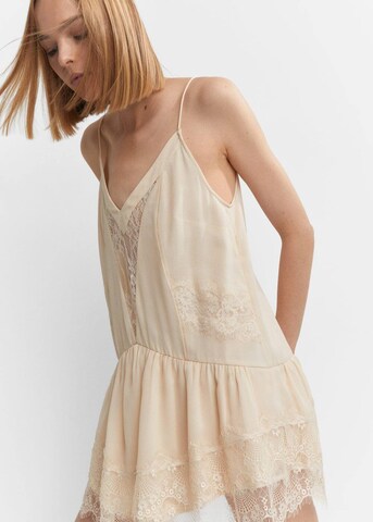 MANGO Mekko 'Kate' värissä beige