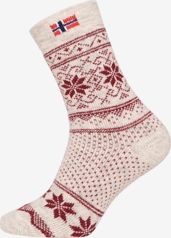 HomeOfSocks Socken 'HOS803' in Rot: Vorderseite