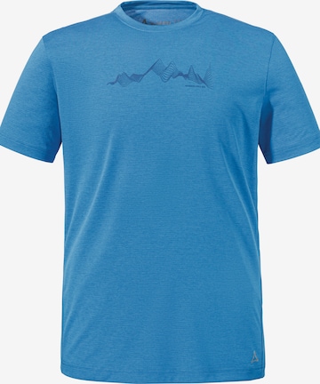 T-Shirt fonctionnel 'Circ Sulten' Schöffel en bleu : devant