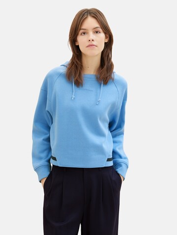 TOM TAILOR DENIM Sweatshirt in Blue