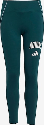 ADIDAS SPORTSWEAR Скинни Спортивные штаны в Зеленый: спереди