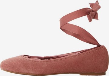 MANGO KIDS Ballerina 'Lara' in Rot: predná strana