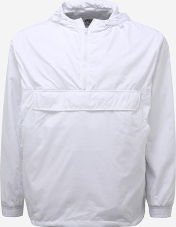 Veste mi-saison Urban Classics en blanc : devant