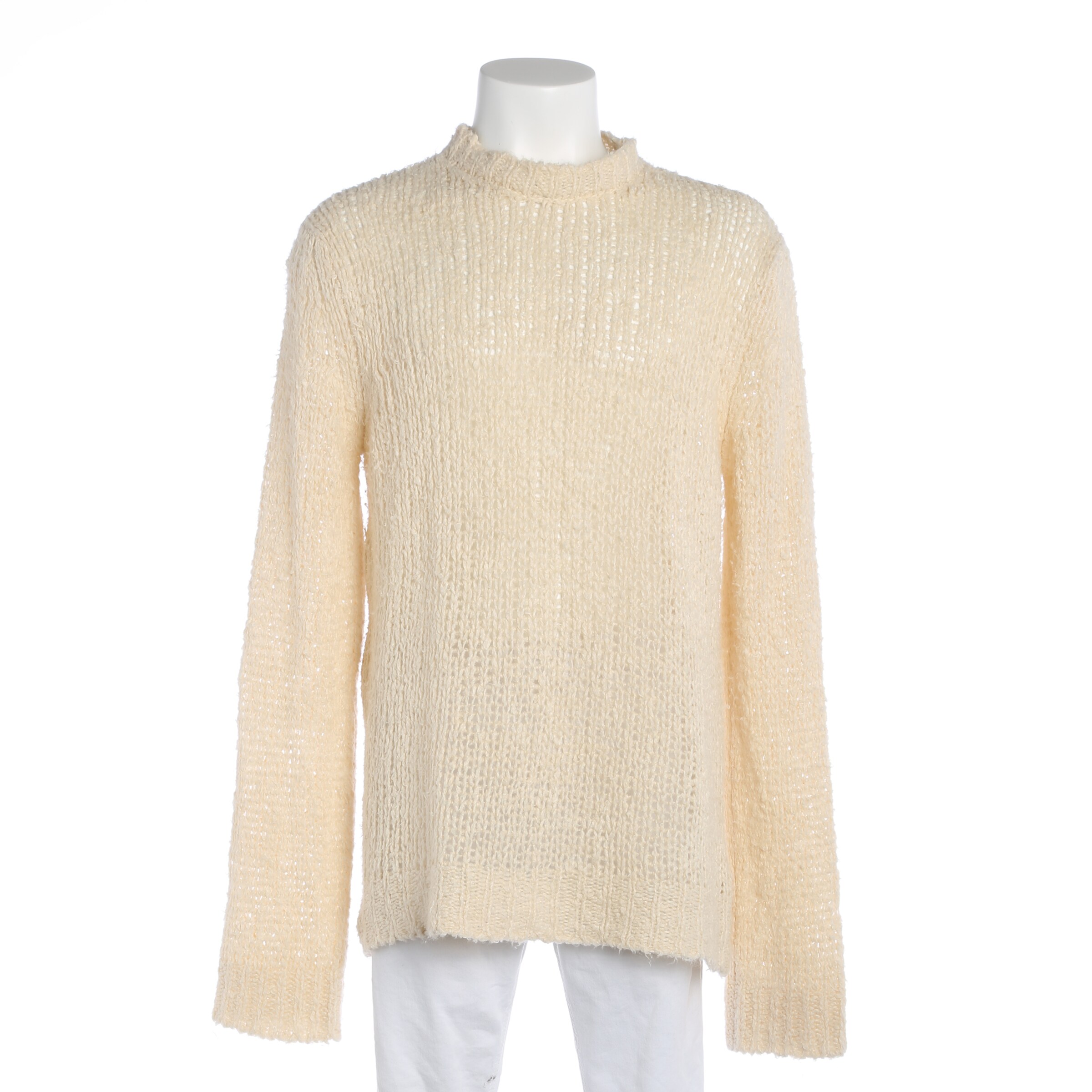 JIL SANDER Sweater & Cardigan in XL in Cream, Item view