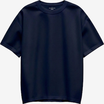 T-Shirt 'SCHWERES COMFORT T15' UNORGANIZED BRAND en bleu : devant