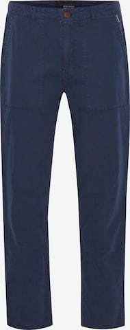 BLEND Regular Chino in Blauw: voorkant