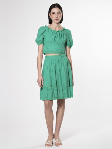 Camicia da donna di Influencer in verde