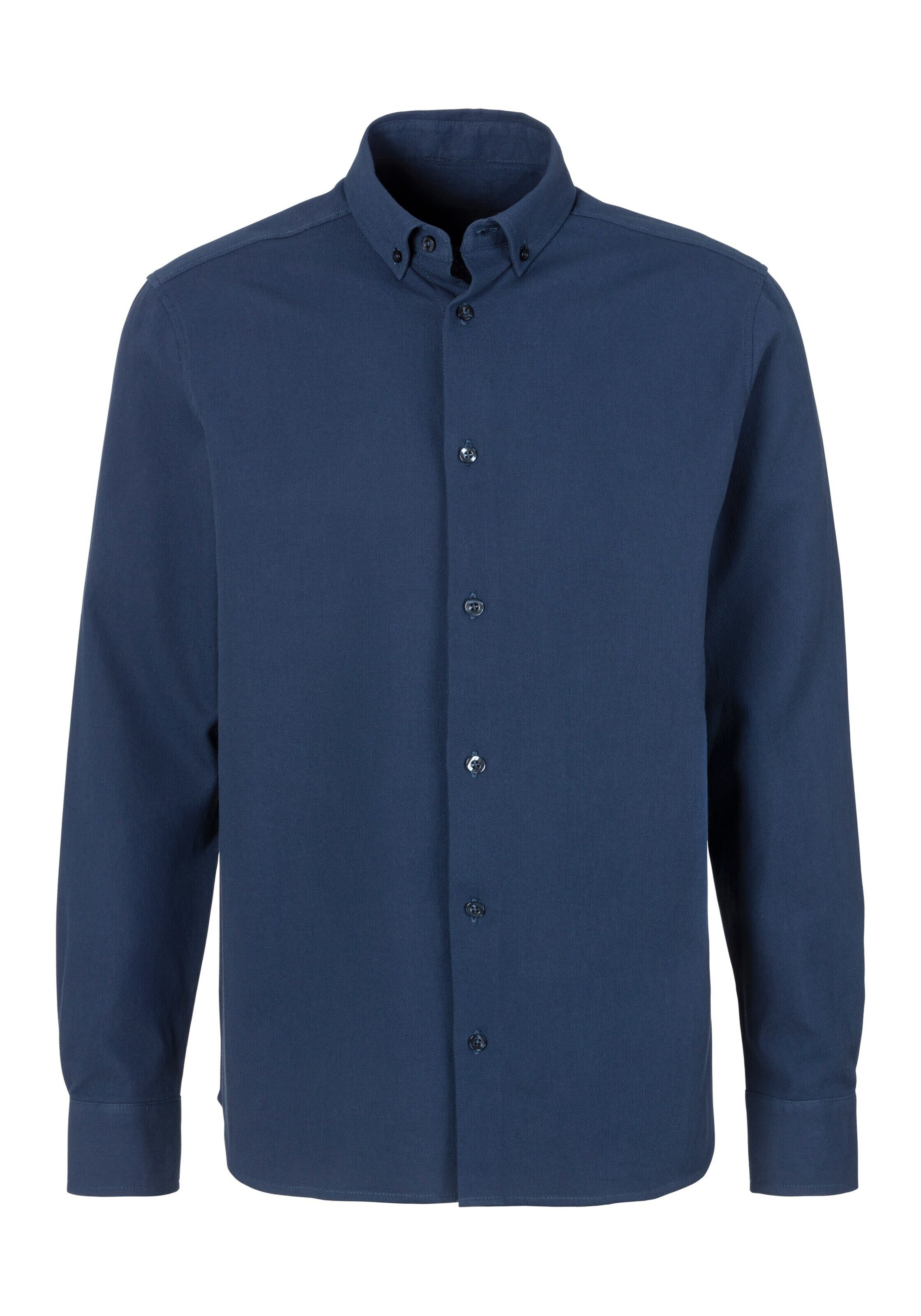 H.I.S Button Up Shirt in Blue: front
