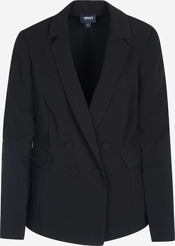 Armani Jeans Blazer in Schwarz: Vorderseite