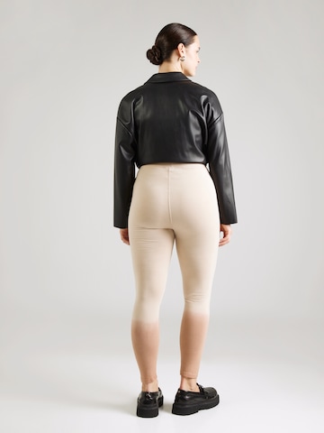Skinny Leggings di Public Desire Curve in beige