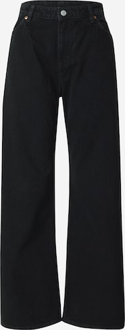 Monki Wide leg Jeans in Black: front