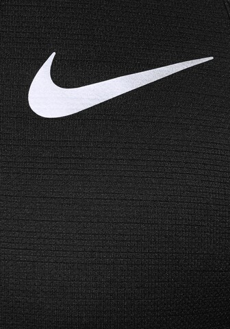 NIKE Regular Fit Shirt  'Miler' in Schwarz