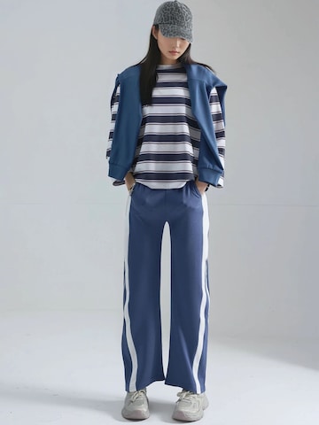 Wide leg Pantaloni di Hiccup in blu