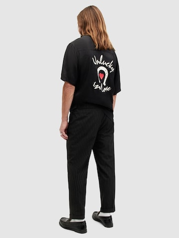 regular Pantaloni con pieghe 'TALLIS' di AllSaints in nero