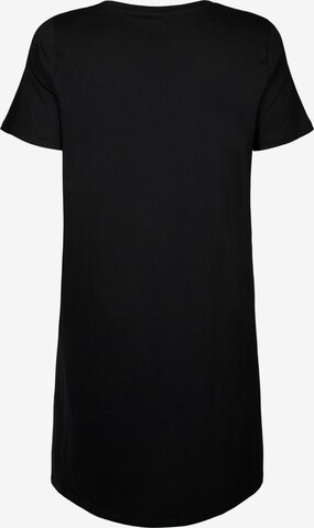 Chemise de nuit 'MALBA' Zizzi en noir