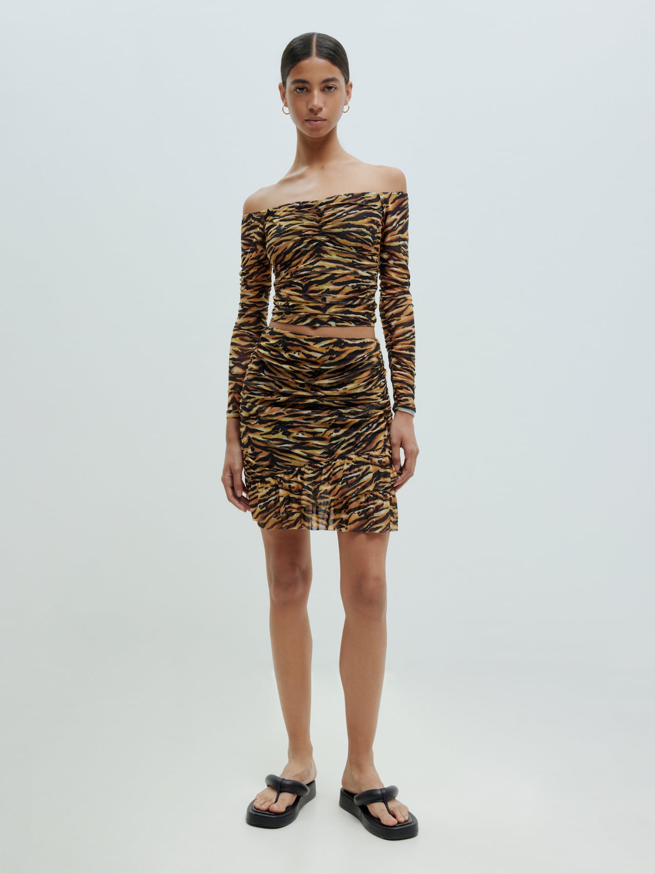 EDITED Jupe 'Kiera' beige