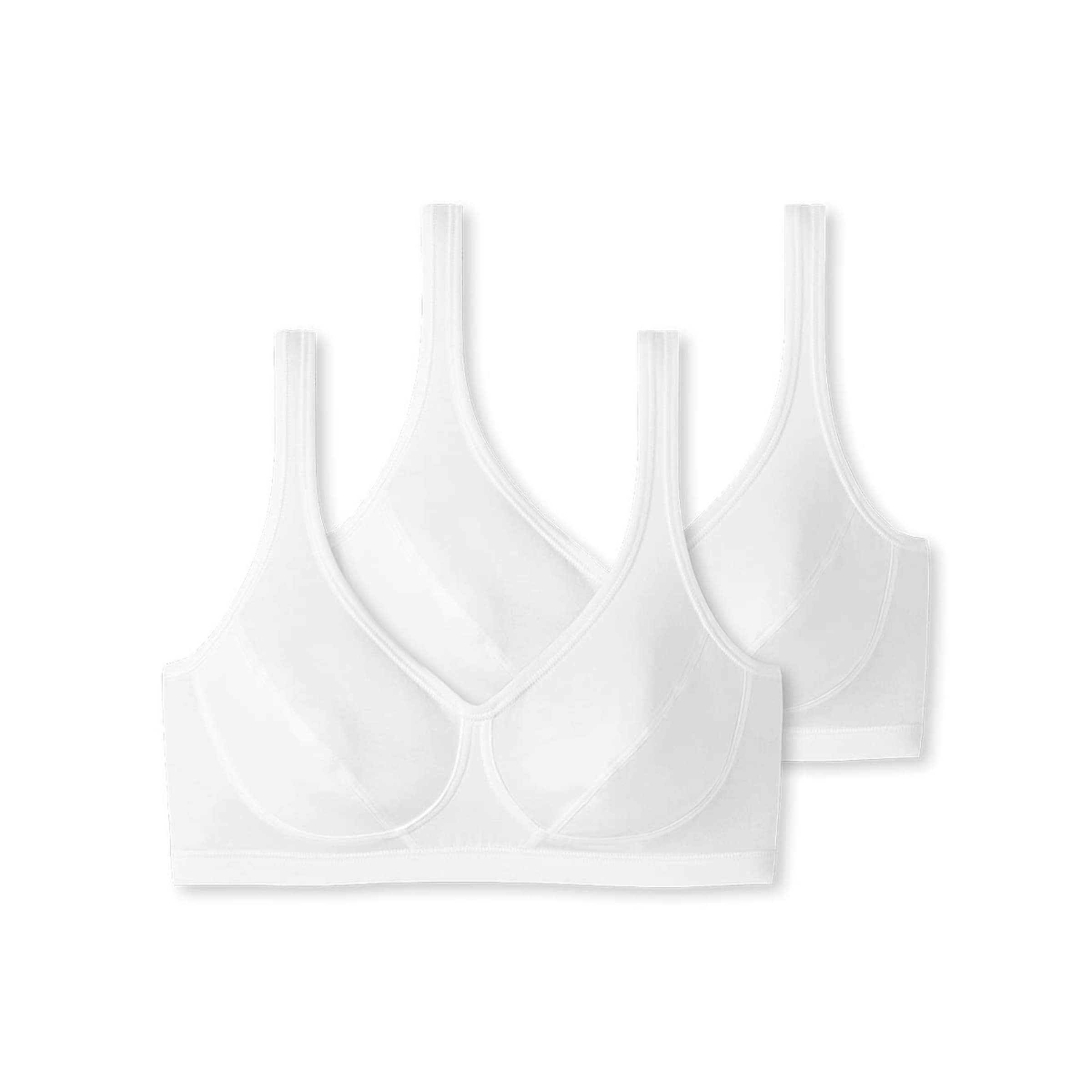Invisible Soutien-gorge SCHIESSER en blanc : devant