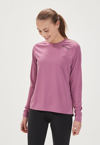 ENDURANCE Performance Shirt 'Jannie' in Purple: front