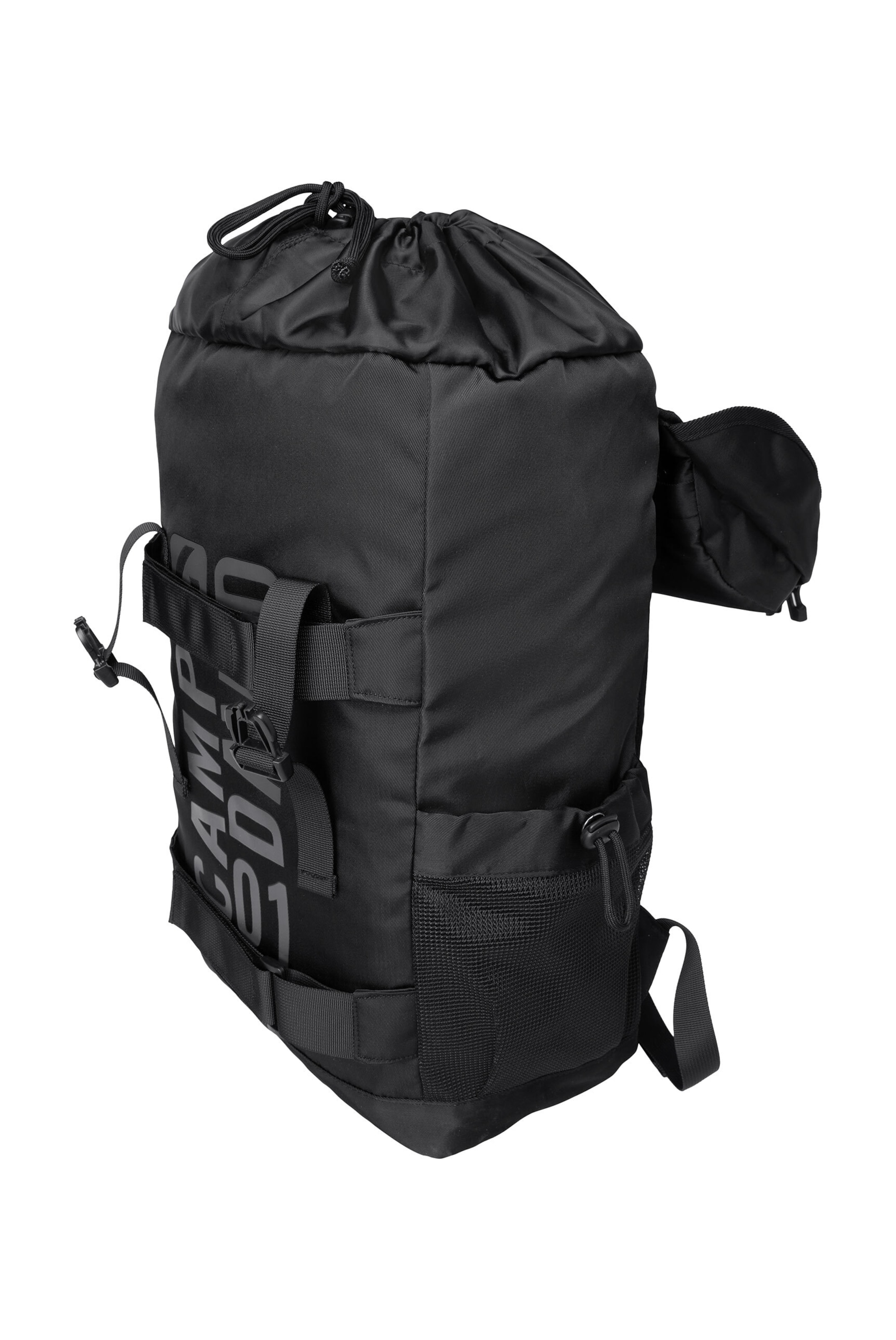 CAMP DAVID Rucksack mit Logo Design in Schwarz