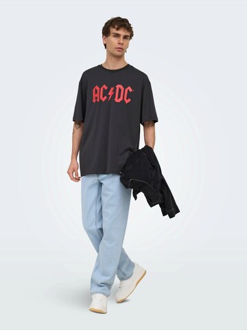 T-Shirt 'ONSCIFF' Only & Sons en gris