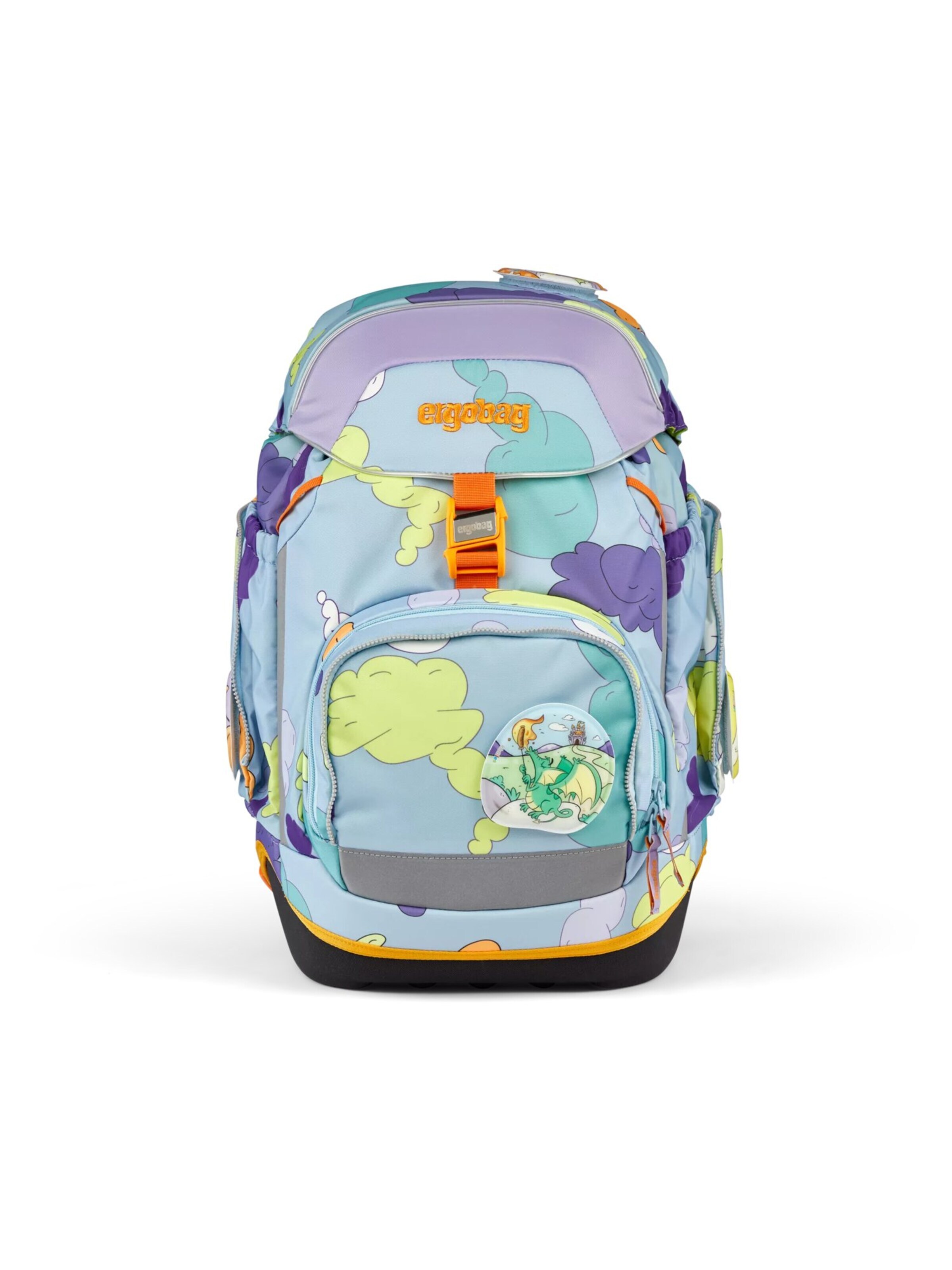 ergobag Backpack 'Schulranzen-Set pack Set' in Blue