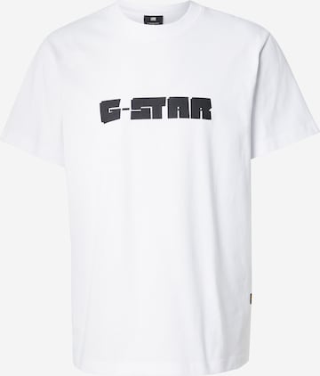 G-STAR Футболка в Белый: спереди