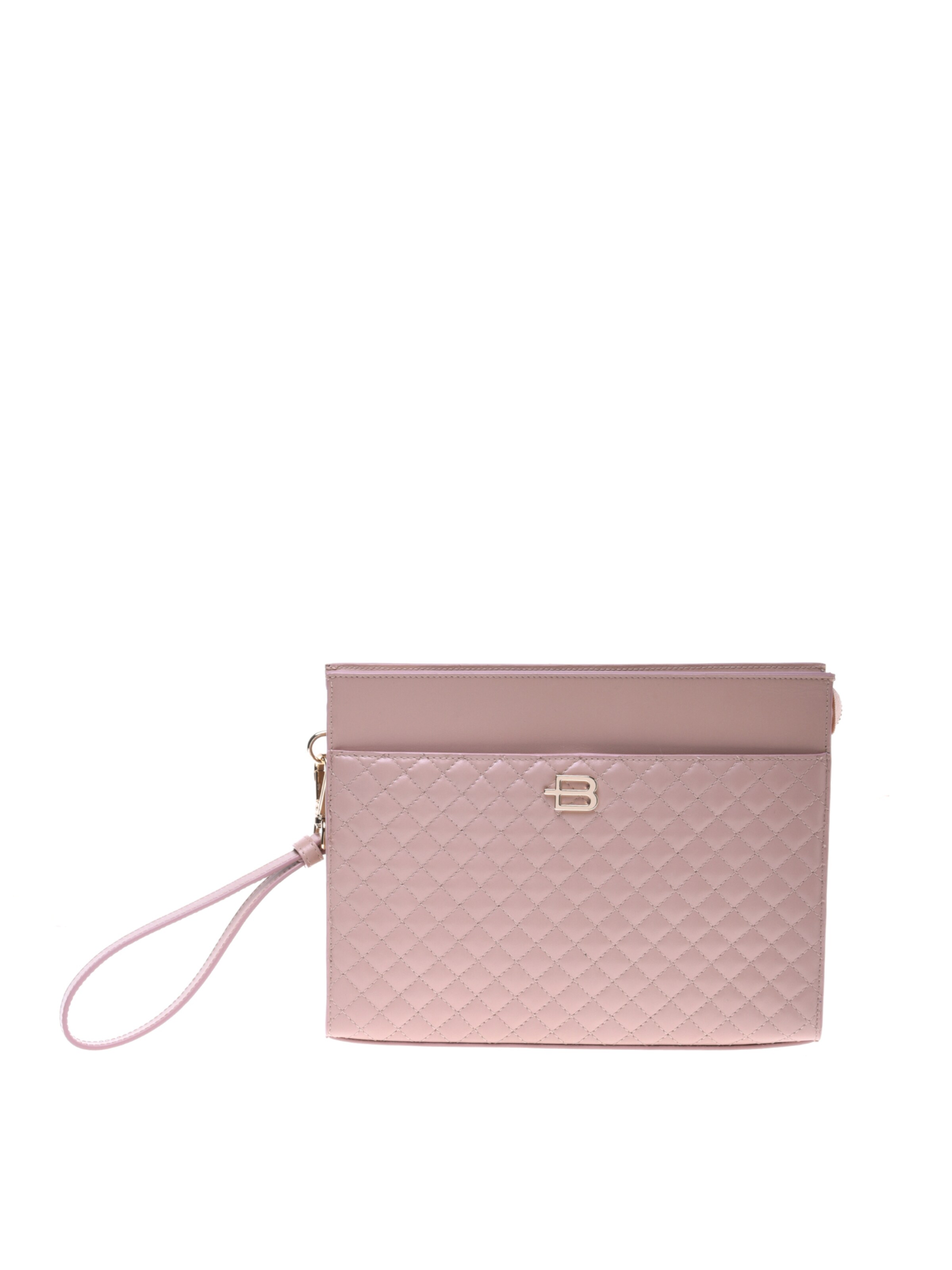 BALDININI Clutch in Beige: voorkant