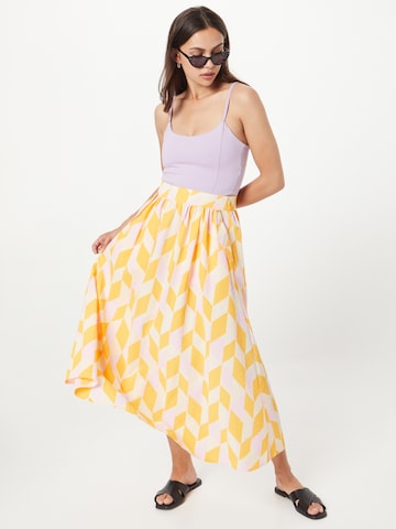 SECOND FEMALE Skirt 'Dorit' in Yellow