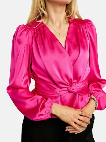 Liberte Essentiel Shirt ' TIKI ' in Pink: front