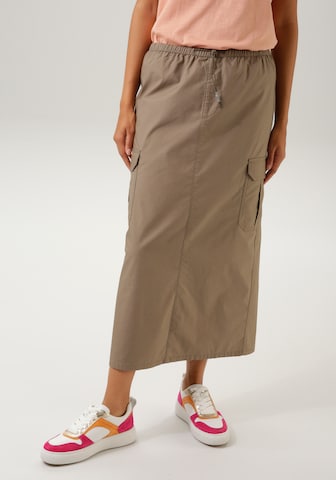 Aniston CASUAL Skirt in Green: front