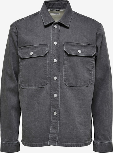 Marškiniai iš SELECTED HOMME, spalva – pilko džinso, Prekių apžvalga