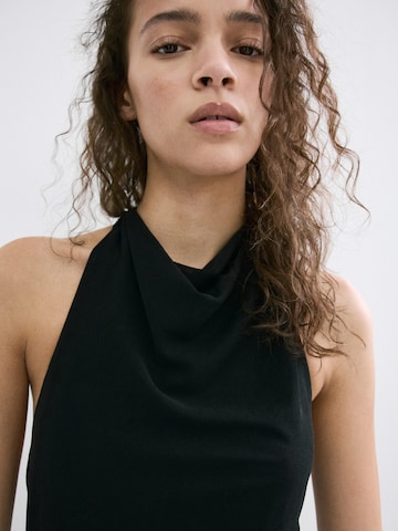 MANGO Obleka 'TAPIOCA' | črna barva