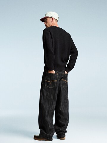 Baggy Jean Bershka en noir