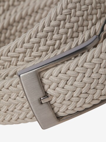 Ceinture 'THEO' JACK & JONES en blanc