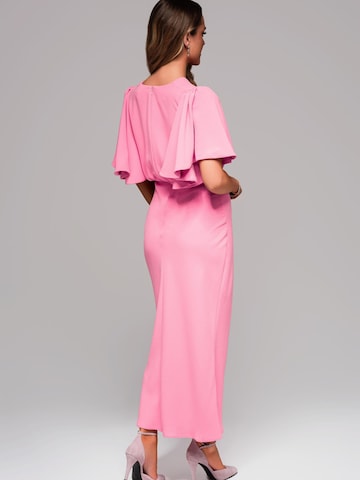 Ombre Evening dress in Pink