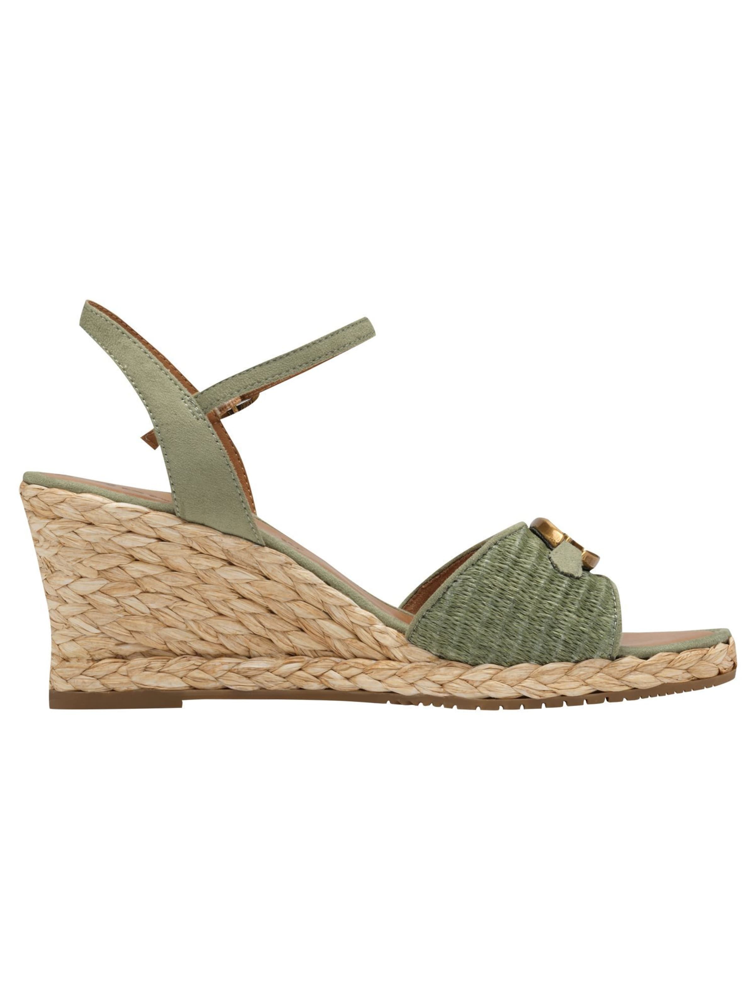 Tamaris Sandale in Grün