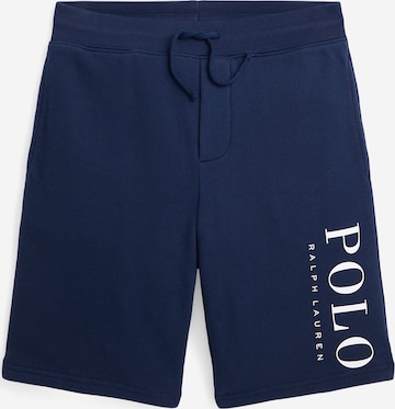 Regular Pantaloni 'ATHLETIC' de la Polo Ralph Lauren pe albastru: față