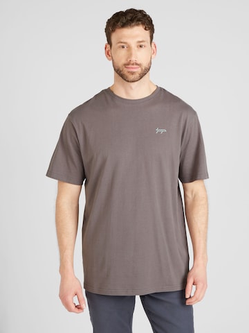 Denim Project T-Shirt 'City' in Grau