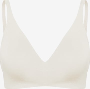 Reggiseno 'Cotton Bügelloser BH' di cfab (formerly creamy fabrics) in bianco: frontale
