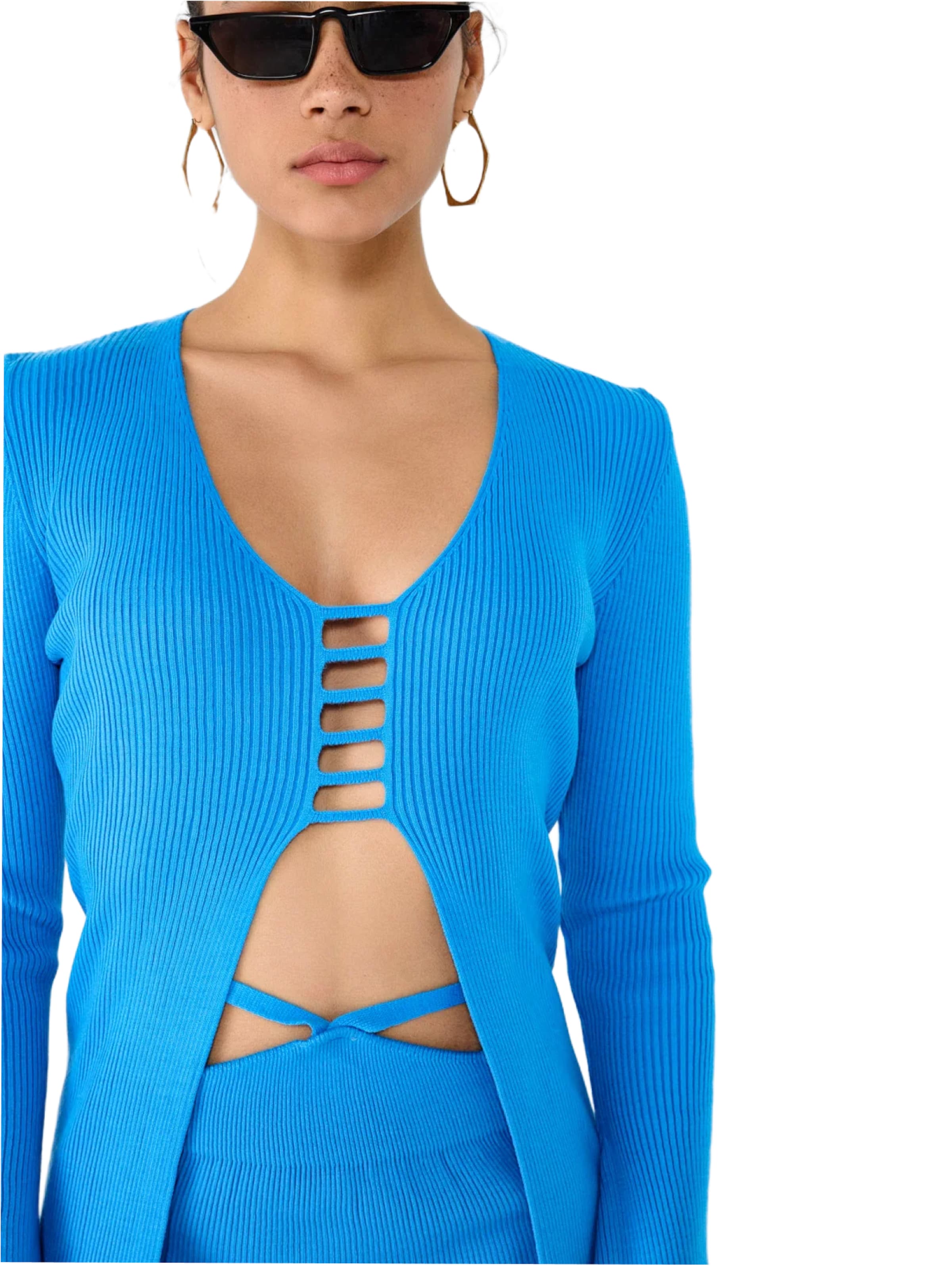 Pull-over No Matter What en bleu